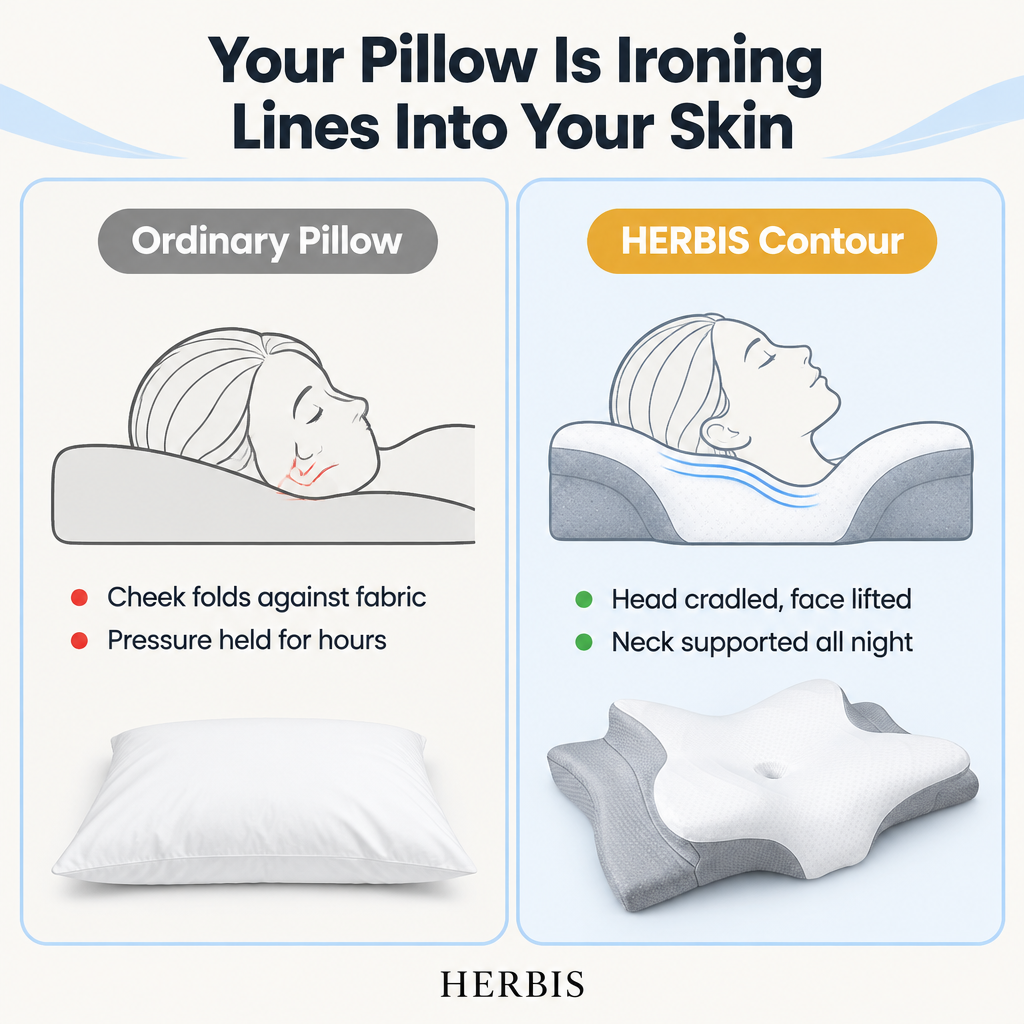 Herbis Anti-Wrinkle Pillow