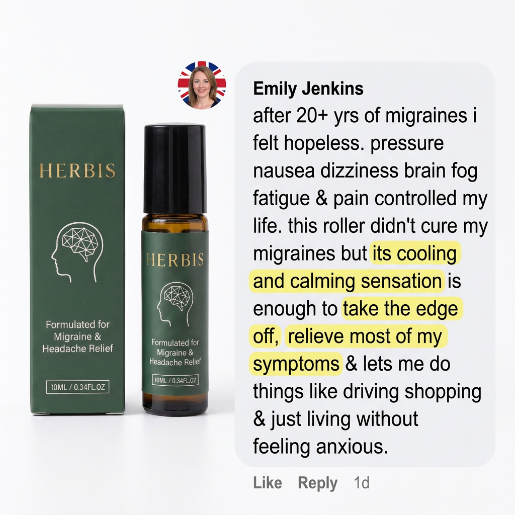 Herbis Migraine Relief Roll-On